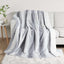 Deer Print Faux Fur Throw