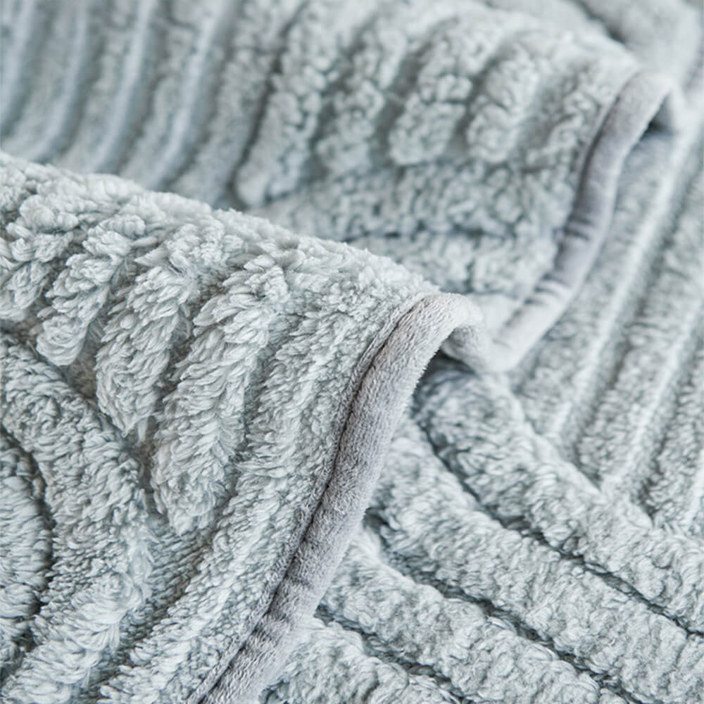 Geo Plush Couch Cover