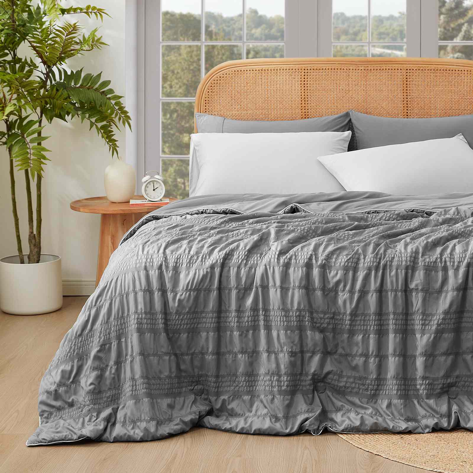 Seersucker Cooling Blanket