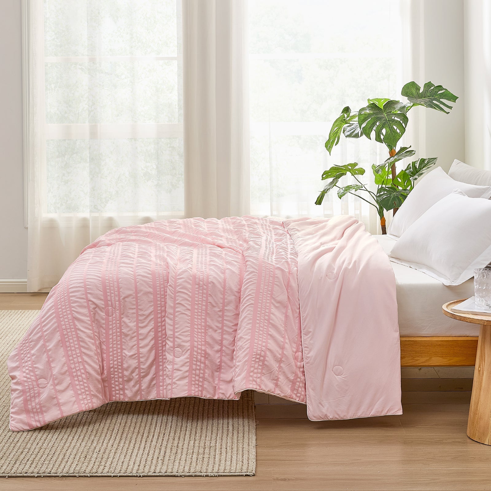 Seersucker Cooling Blanket