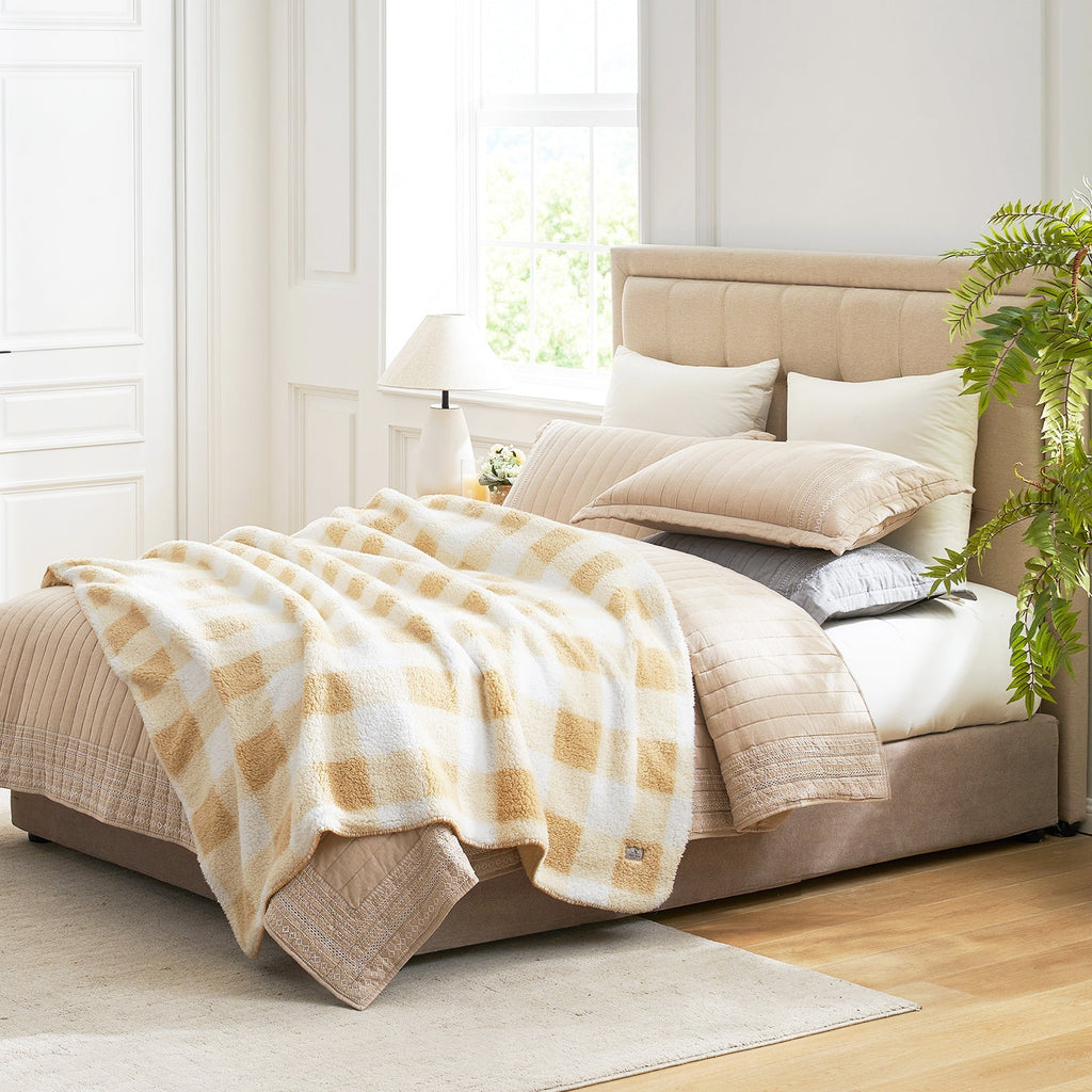Sherpa Fleece Throw