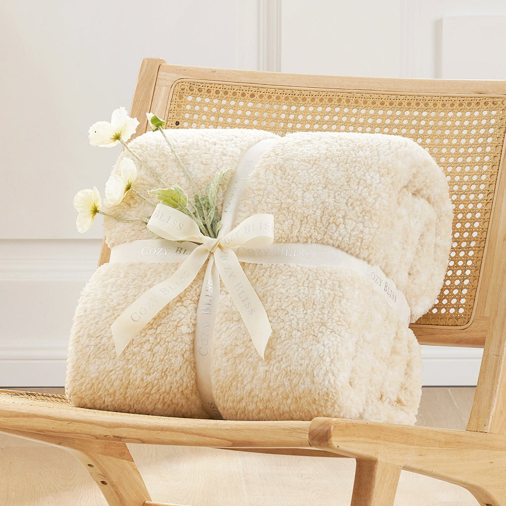 Sherpa Fleece Throw