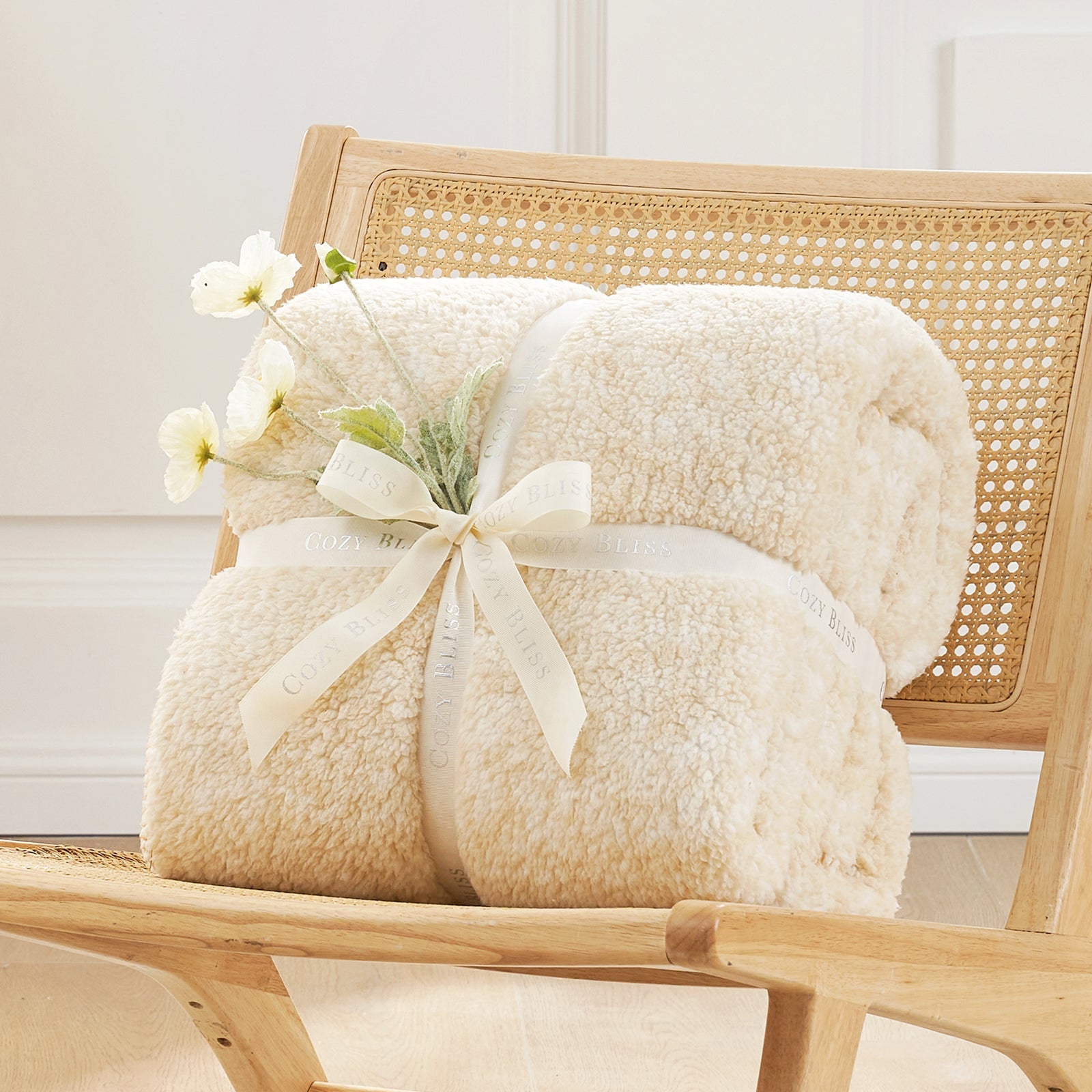 Sherpa Fleece Throw