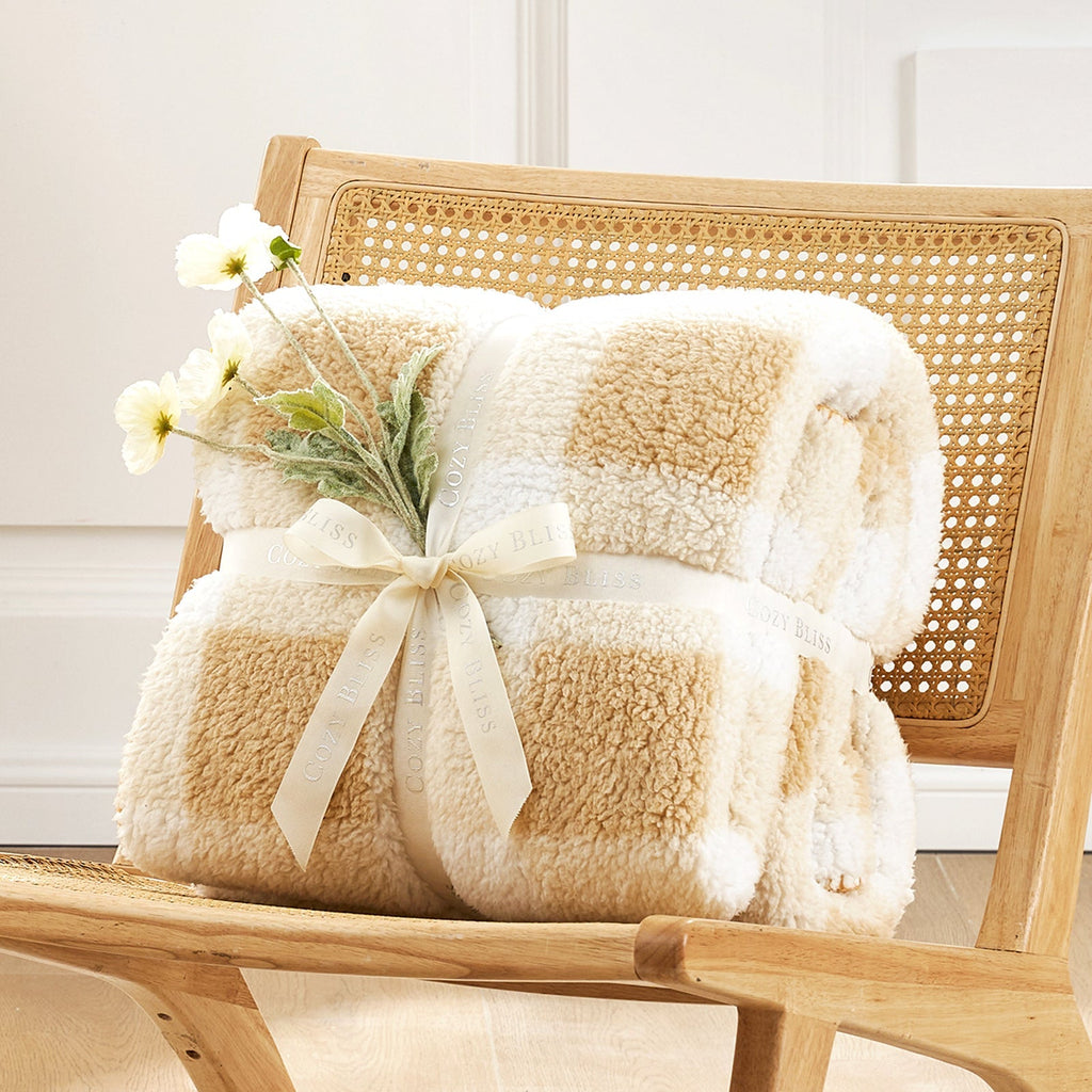 Sherpa Fleece Throw