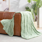 Checkerboard Plush Throw
