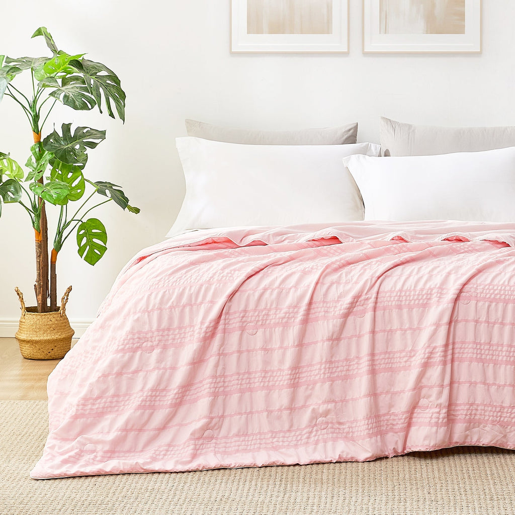 Seersucker Cooling Blanket