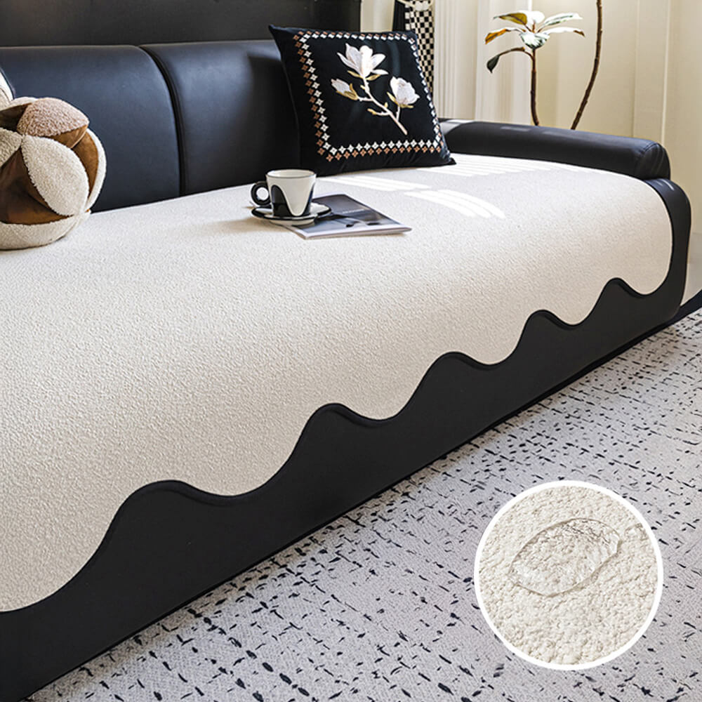 Teddy Cloud Waterproof Couch Cover Main image