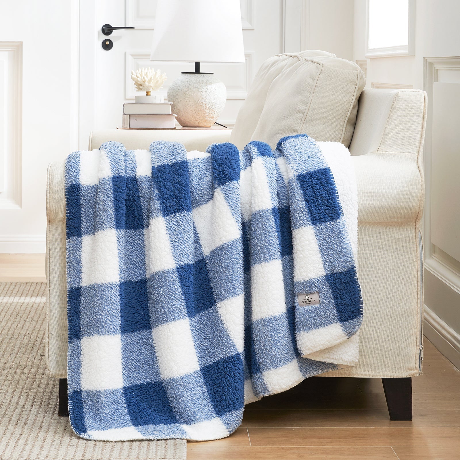 Sherpa Fleece Throw