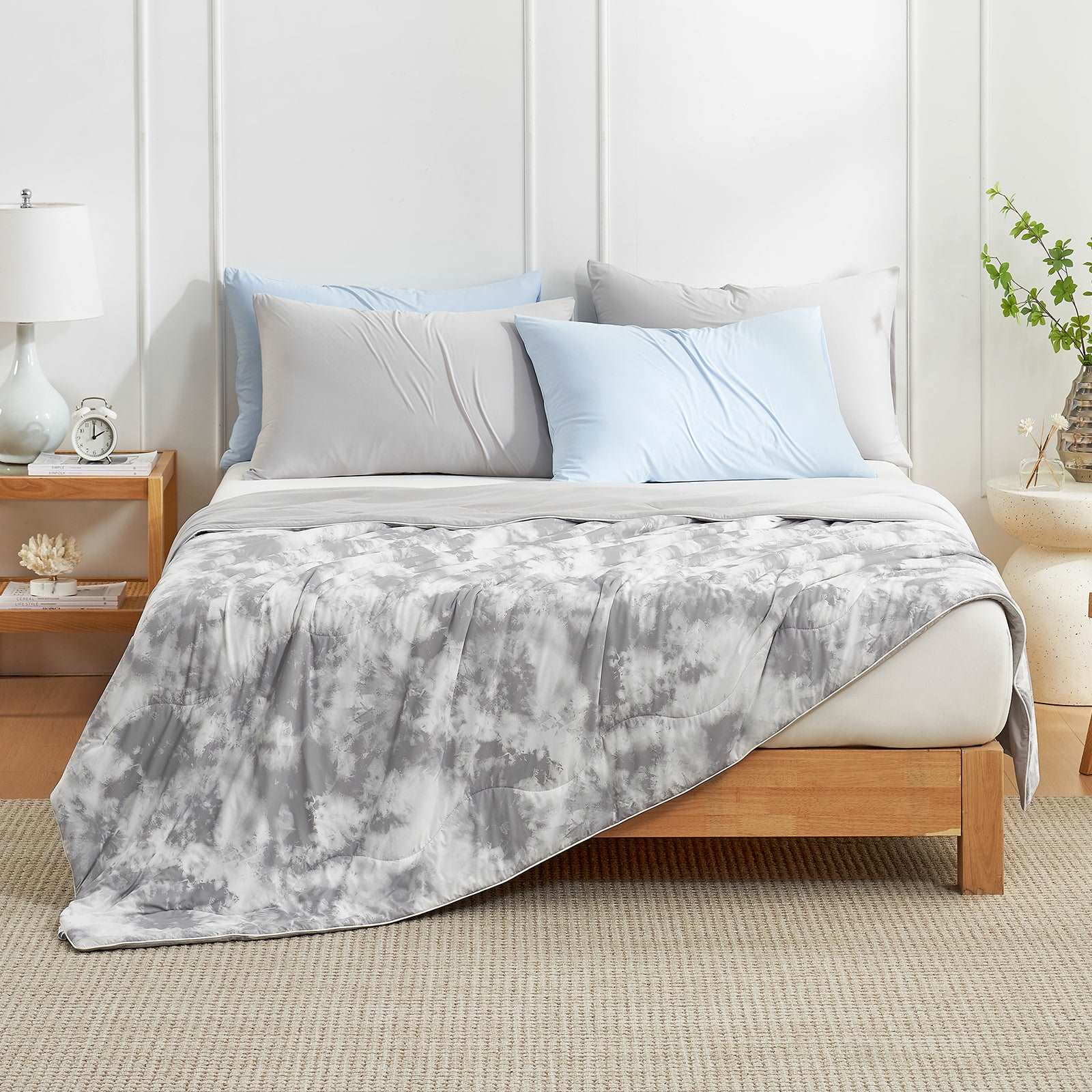 Tie-Dye Cooling Blanket Set