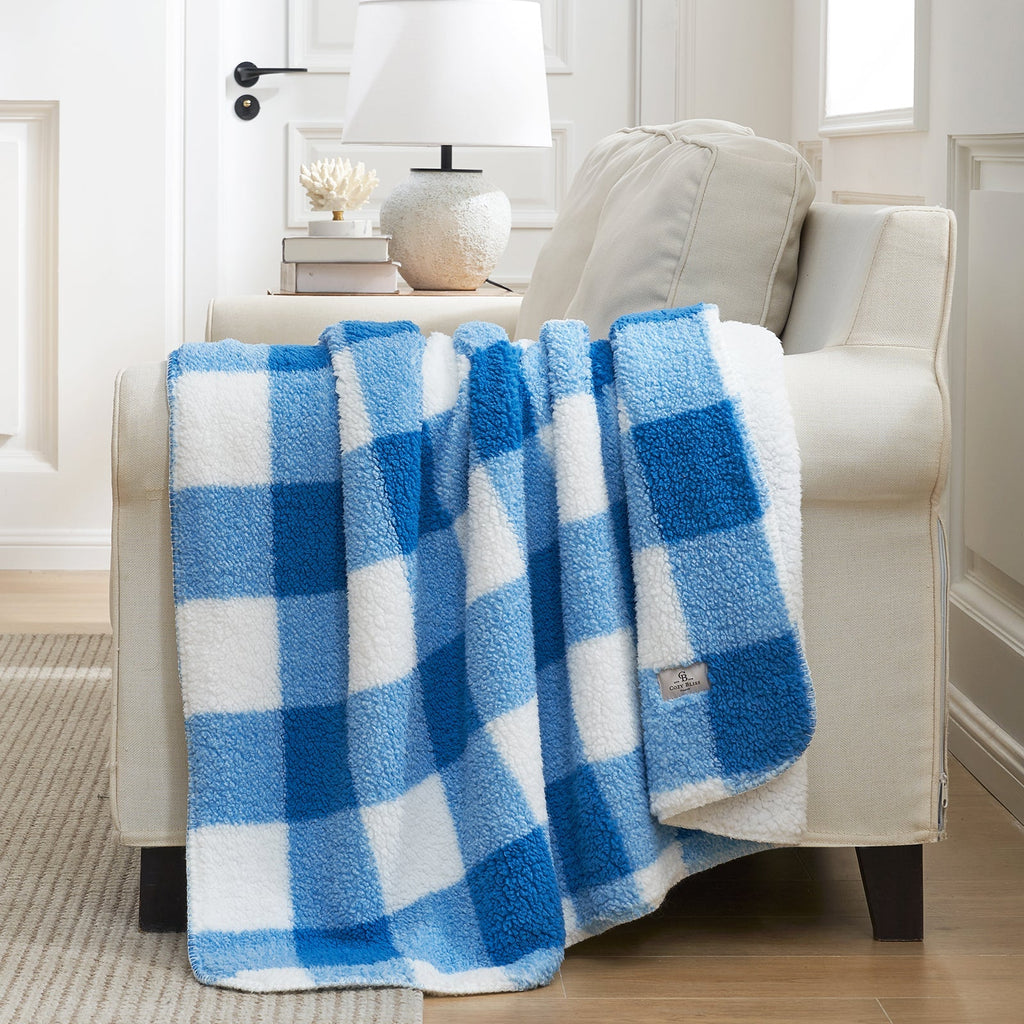 Sherpa Fleece Throw