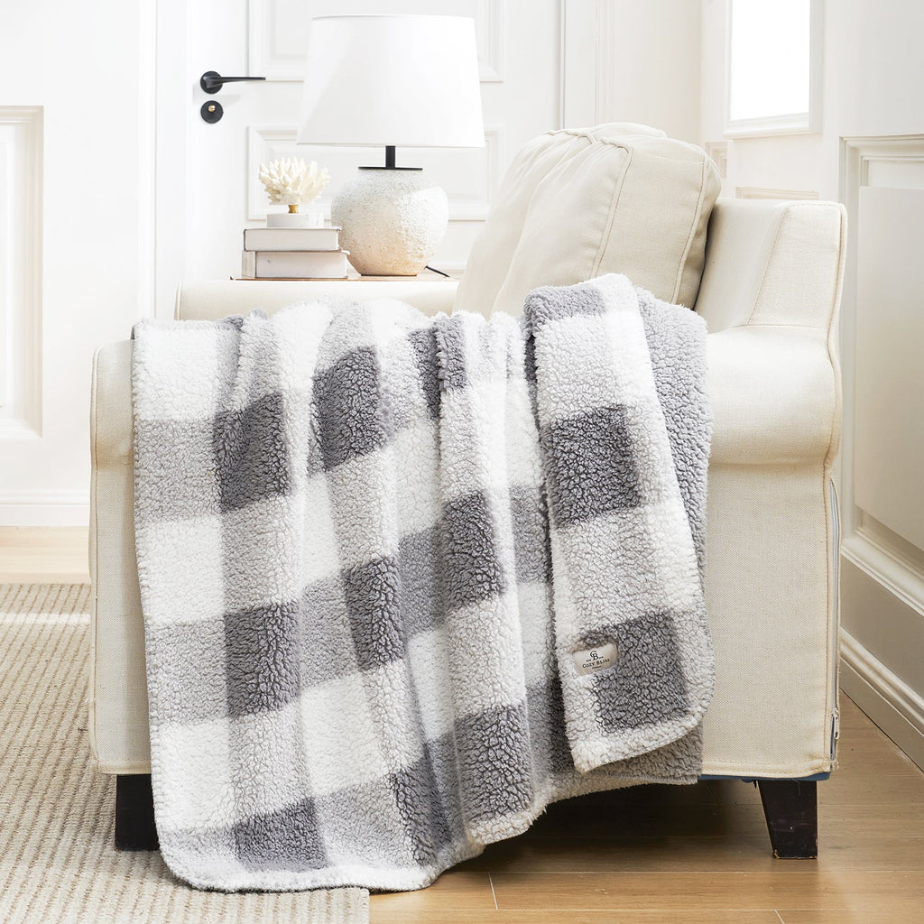Sherpa Fleece Throw
