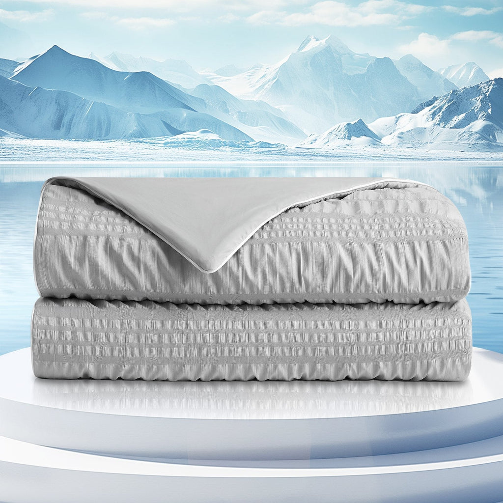 Seersucker Cooling Blanket