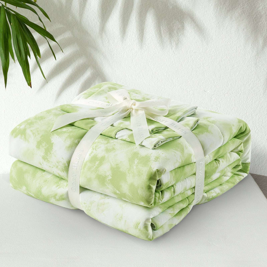 Tie-Dye Cooling Blanket Set
