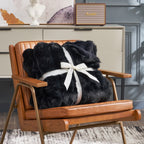 Bubble Tie-Dye Faux Fur Throw
