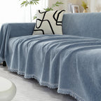 Tassel Weave Chenille Couch Cover