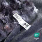 Bubble Tie-Dye Faux Fur Throw