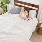 Checkerboard Plush Throw