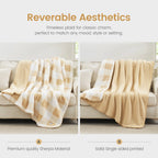Sherpa Fleece Throw
