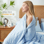 Seersucker Cooling Blanket