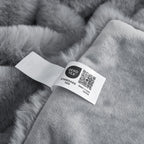 Bubble Tie-Dye Faux Fur Throw