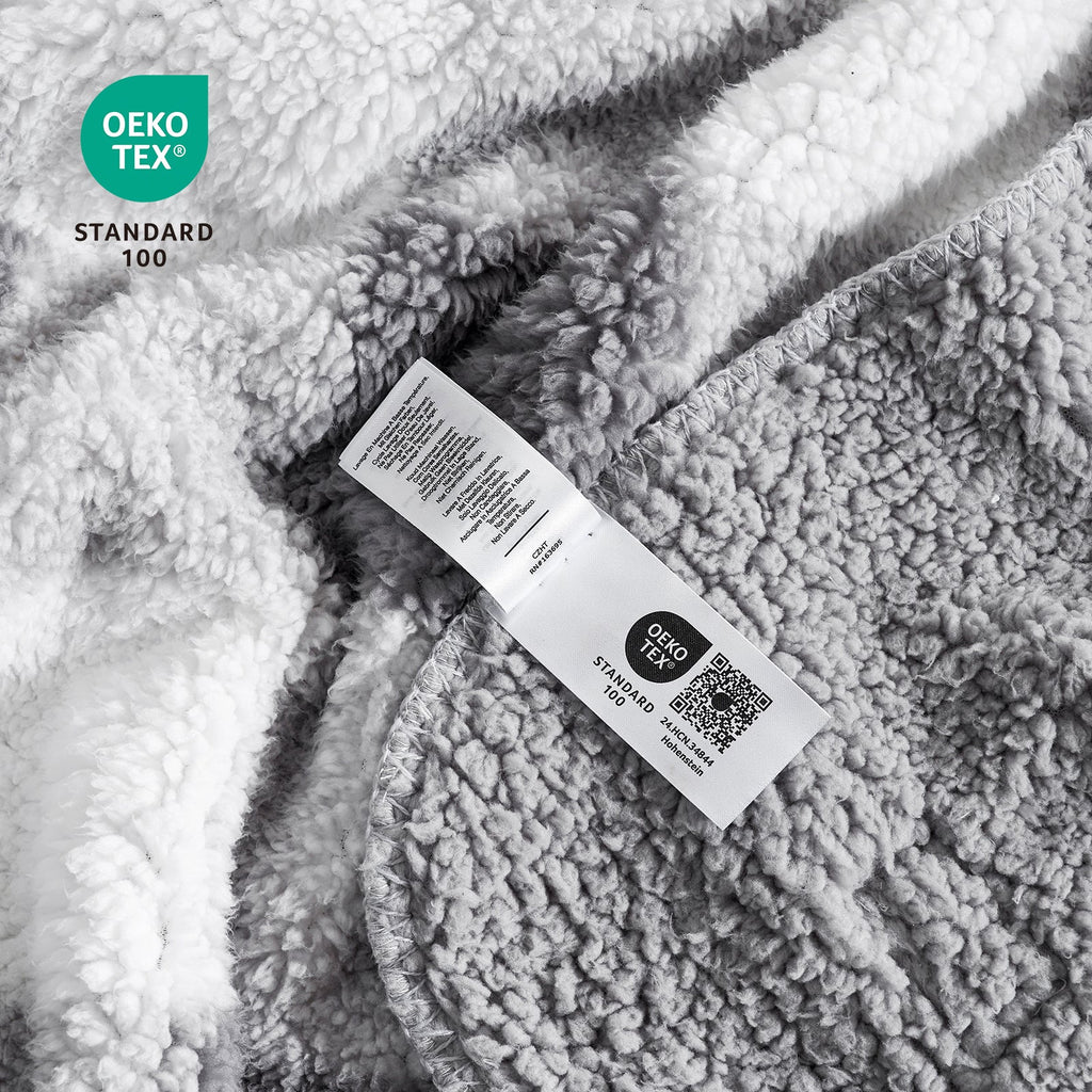 Sherpa Fleece Throw