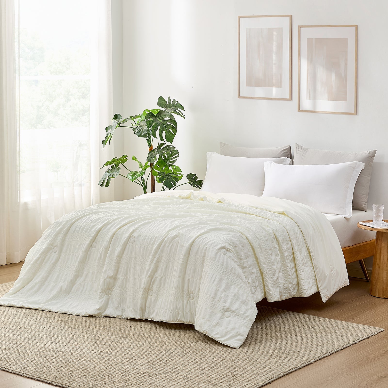 Seersucker Cooling Blanket