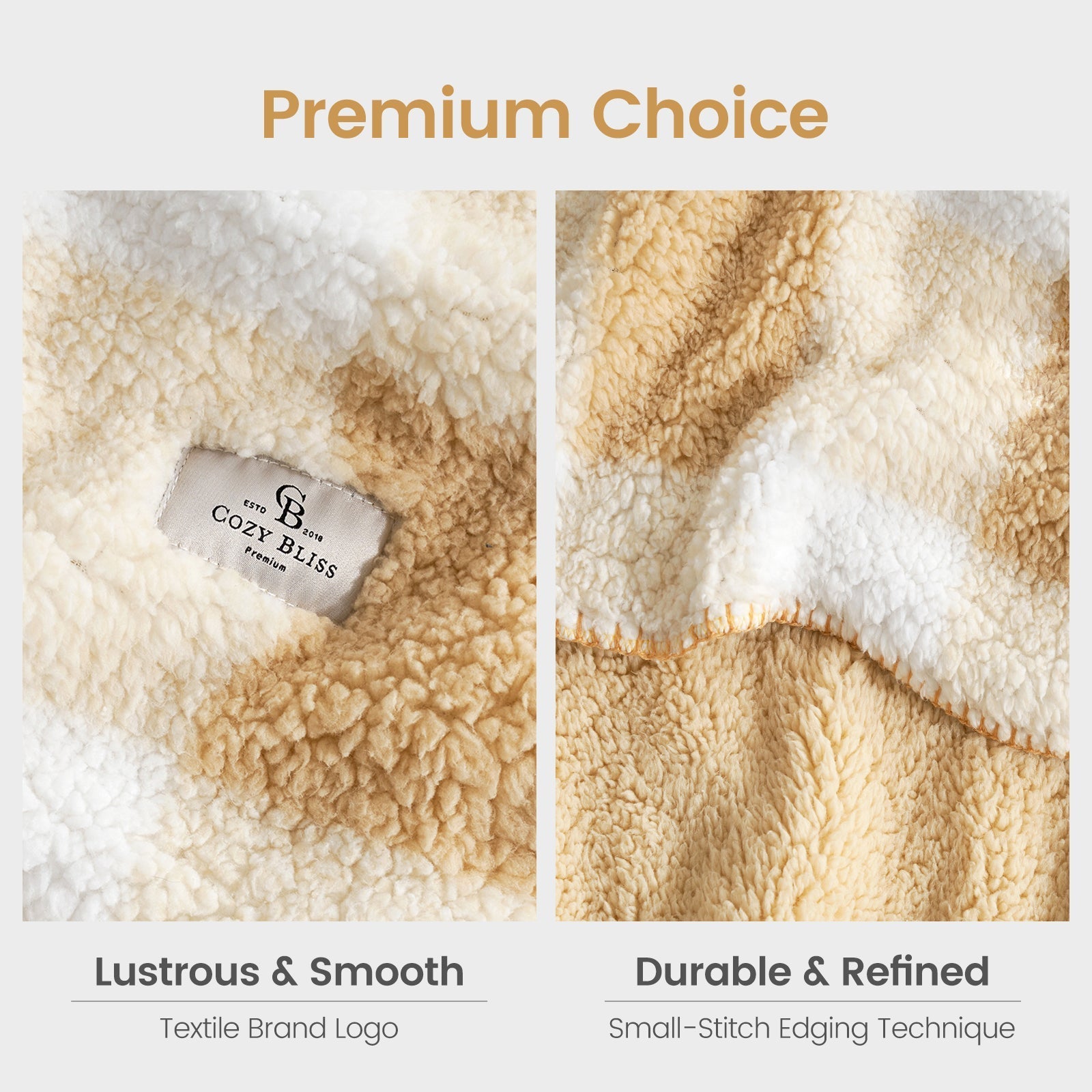 Sherpa Fleece Throw