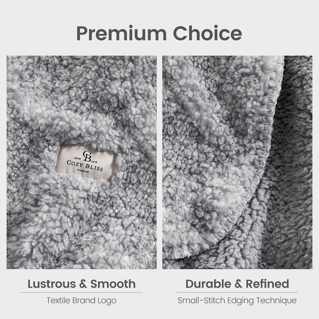 Sherpa Fleece Throw