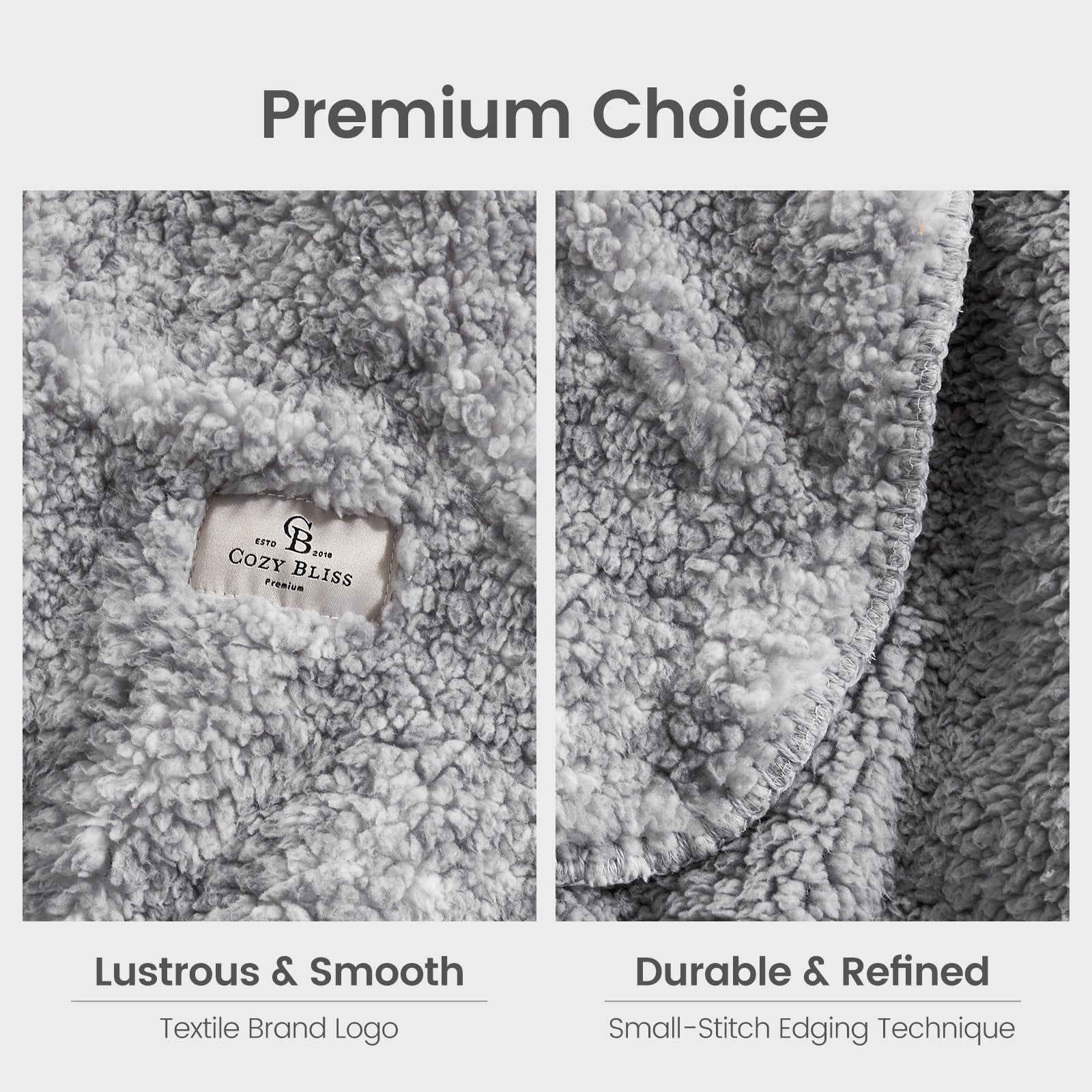 Sherpa Fleece Throw