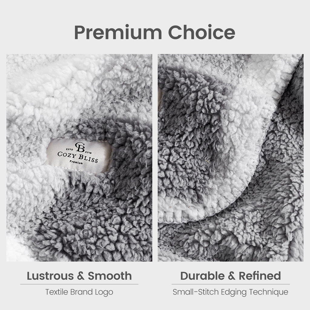 Sherpa Fleece Throw