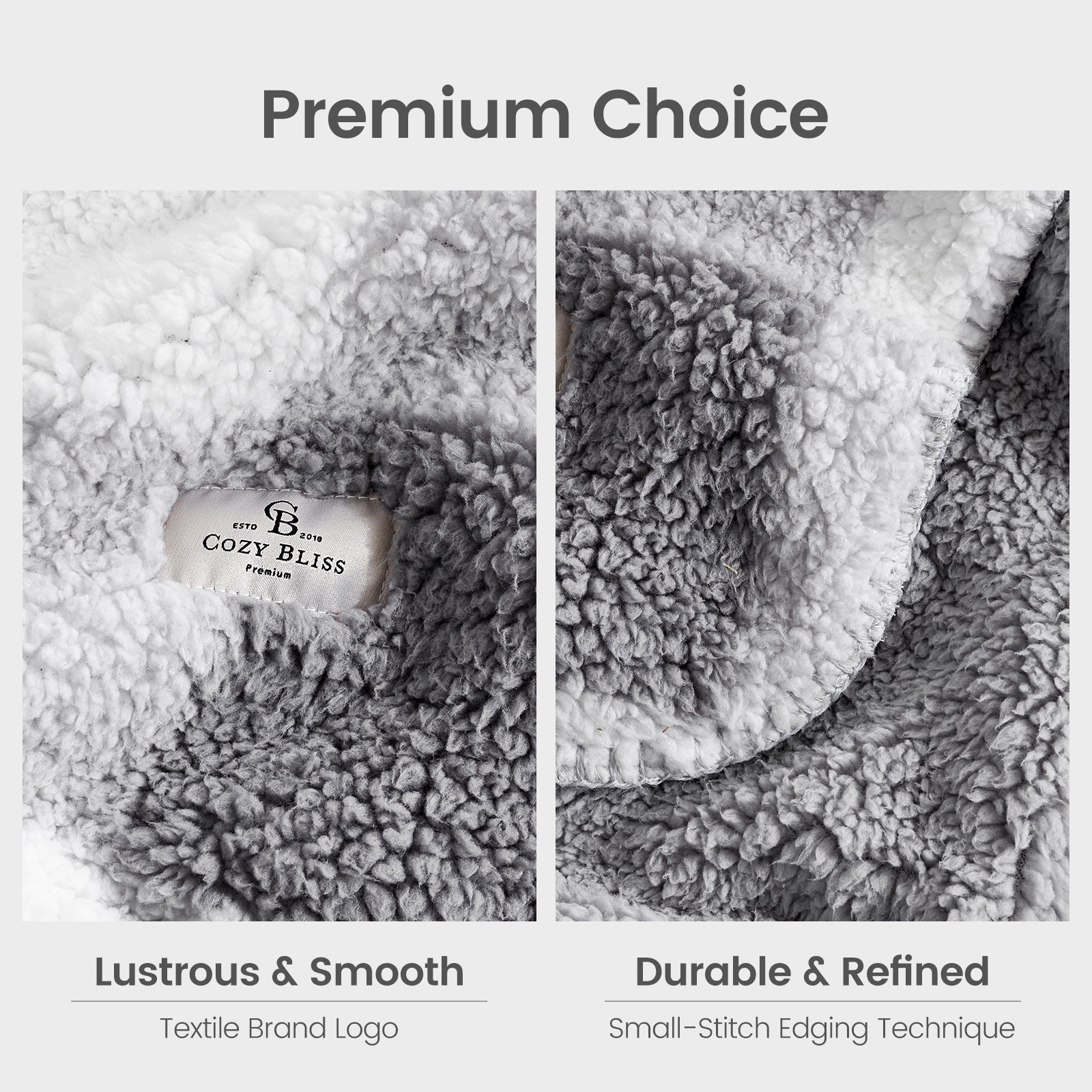 Sherpa Fleece Throw