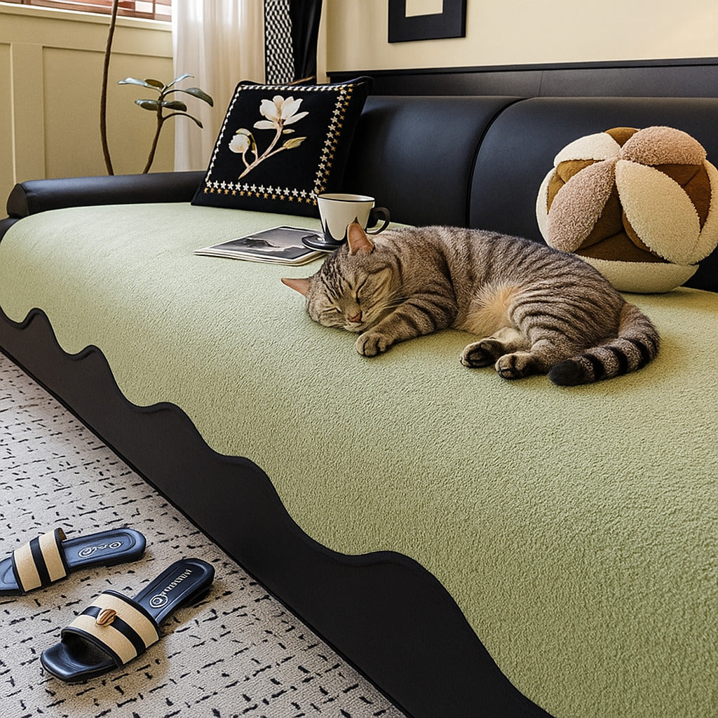 Teddy Cloud Waterproof Couch Cover Secondary image