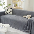 Tassel Weave Chenille Couch Cover
