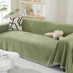 Tassel Weave Chenille Couch Cover