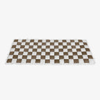 Cream Fuzz Dog Bed Mat