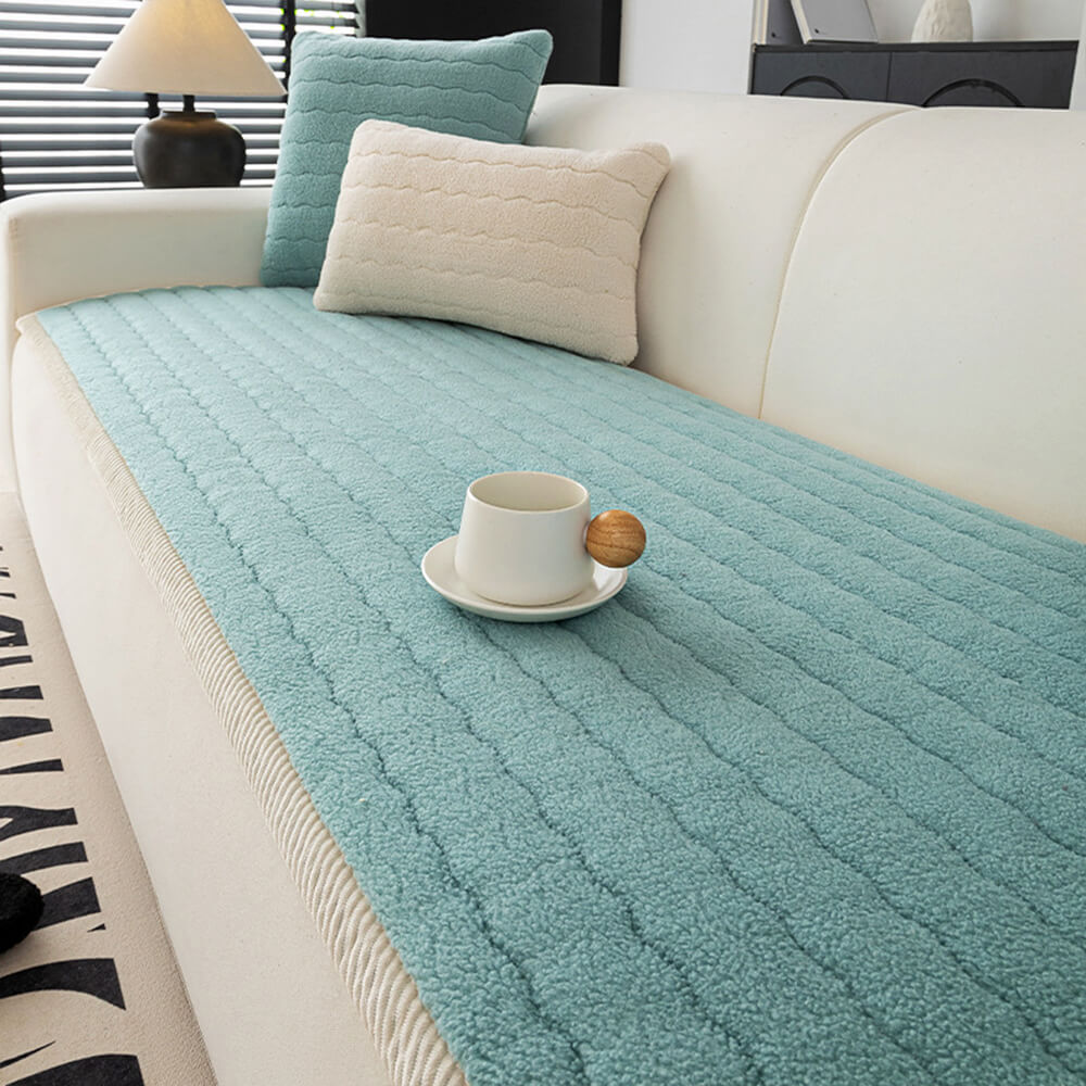 Lamb Soft Breathable Couch Cover