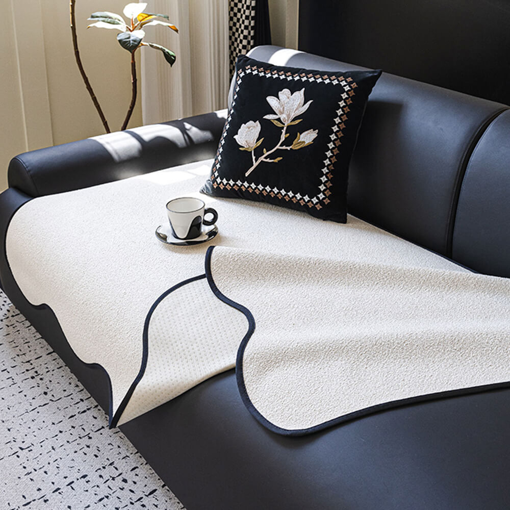 Teddy Cloud Waterproof Couch Cover