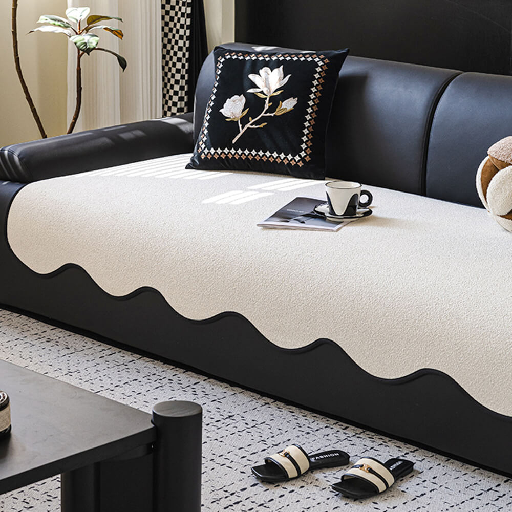 Teddy Cloud Waterproof Couch Cover