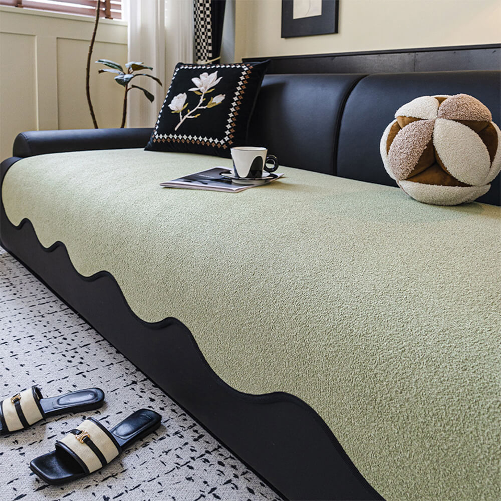 Teddy Cloud Waterproof Couch Cover