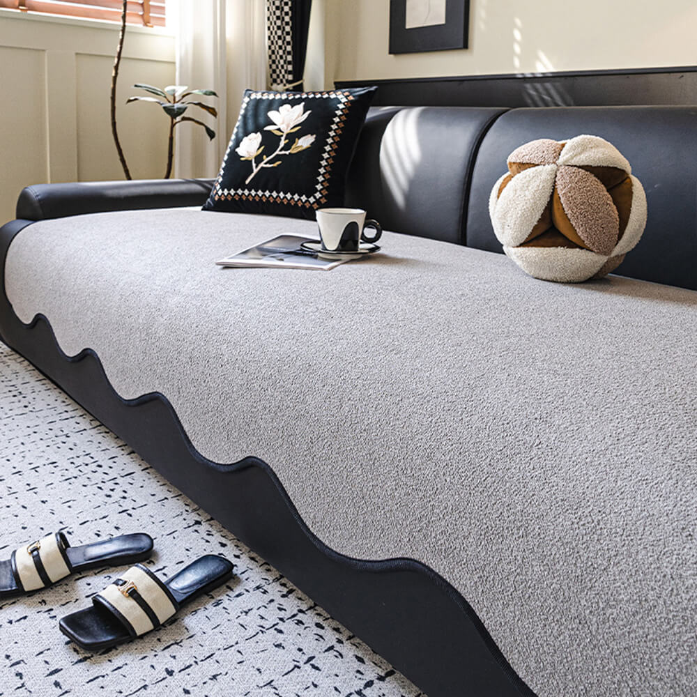 Teddy Cloud Waterproof Couch Cover