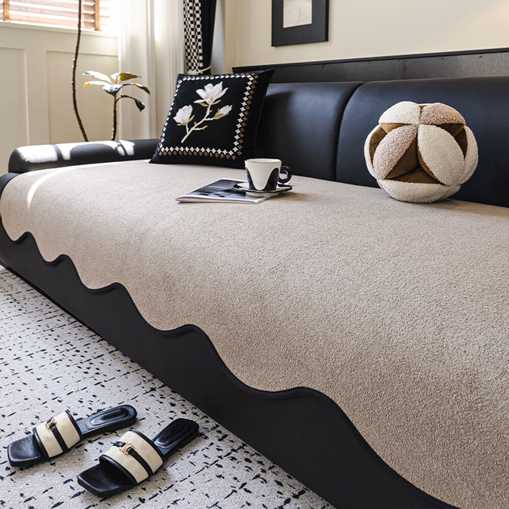 Teddy Cloud Waterproof Couch Cover