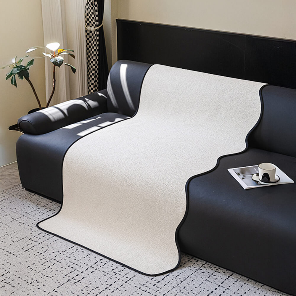 Teddy Cloud Waterproof Couch Cover