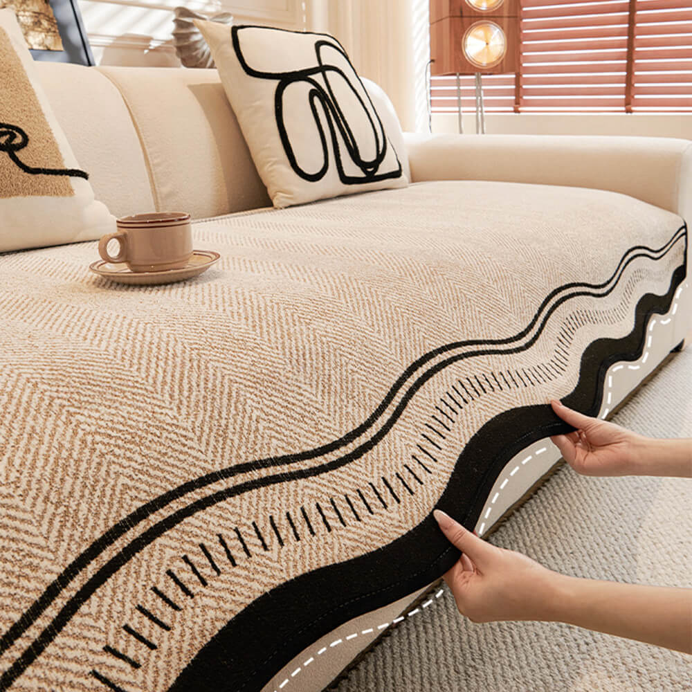 Herring Wave Non-Slip Cover Secondary image