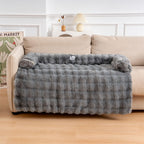 Fuzzy Calm Pet Sofa Met