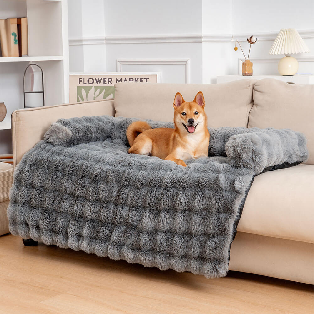Fuzzy Calm Pet Sofa Met Main image