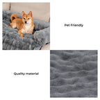 Fuzzy Calm Pet Sofa Met