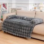 Fuzzy Calm Pet Sofa Met