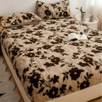 Leopard Faux Fur Fitted Sheet