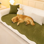 The Herring Chenille Minimal Couch Cover