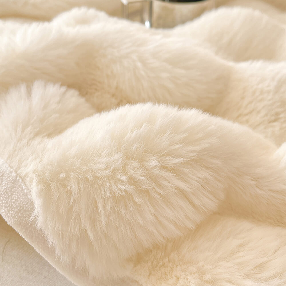 Bubble Plush Fitted Sheet